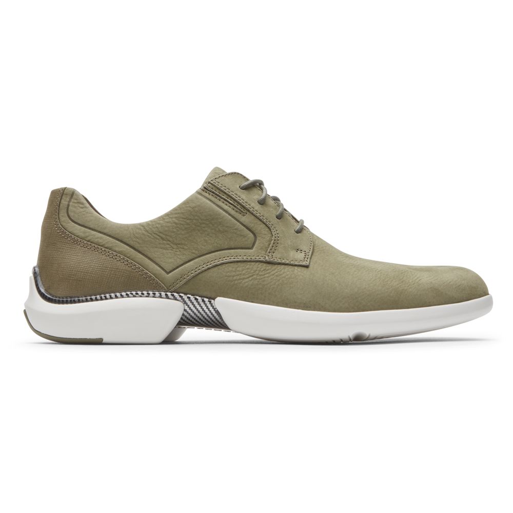 Sapatos Oxford Homem Rockport Total Motion Advance Plain Toe Verde Oliva,Portugal YRBHD-0597